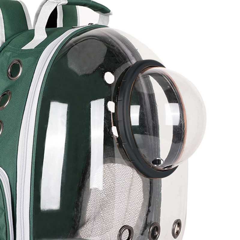 Mochila Extralink para Gatos y Perros, Transportadora Transparente Ventilada Bolsa para Gatos pet-996 - Imagen 4