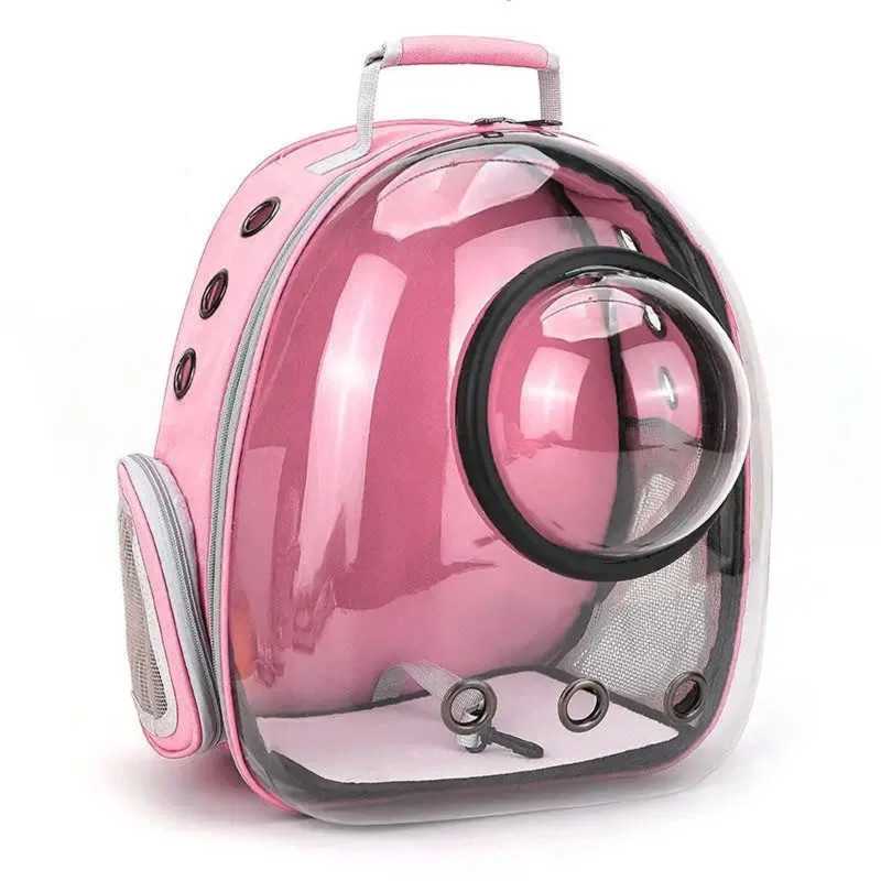 Extralink Pets Cat and Dog Backpack, Transparent Ventilated Carrier Bag for Cats pet-997 - Image 2