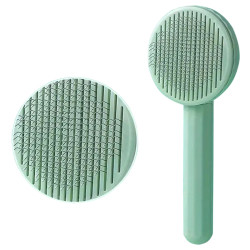 Cepillo Autolimpiante para Mascotas Extralink Pets, Peine Ergonómico para Perros y Gatos pet-816 - Imagen 2
