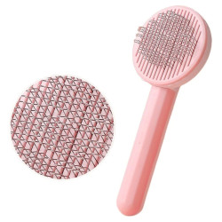 Self-Cleaning Brush for Dog and Cat Fur Extralink Pets, Ergonomic Comb pet-817 - Image 2