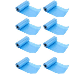 Extralink Hundekotbeutel, Starke Plastikmüllsäcke 120 Stück, 8 Rollen, Blau - Bild 2