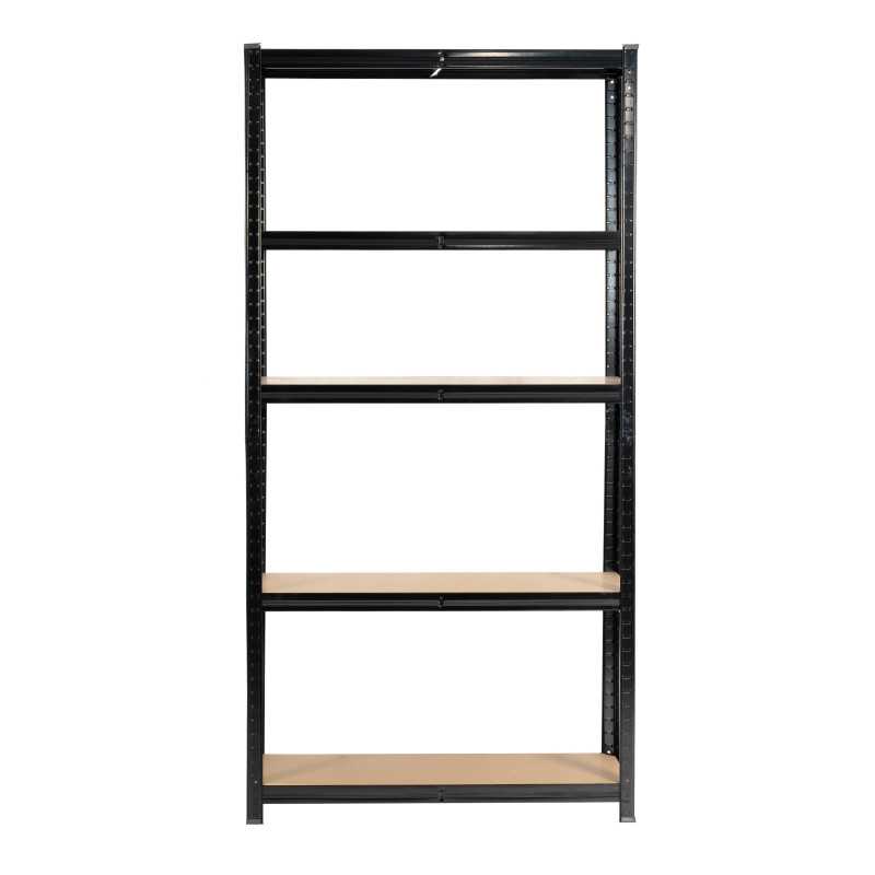 Extralink Estantería de Metal para Almacén 180x90x40 Negra - Imagen 4