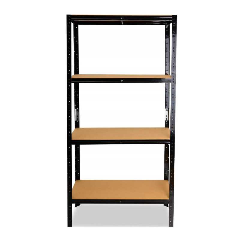 Extralink Shelf, 4-Tier 180x120x60cm Black 500 kg Pro - Image 2