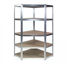 Estante de canto Extralink, 5 prateleiras 180x90x30cm 175 kg
