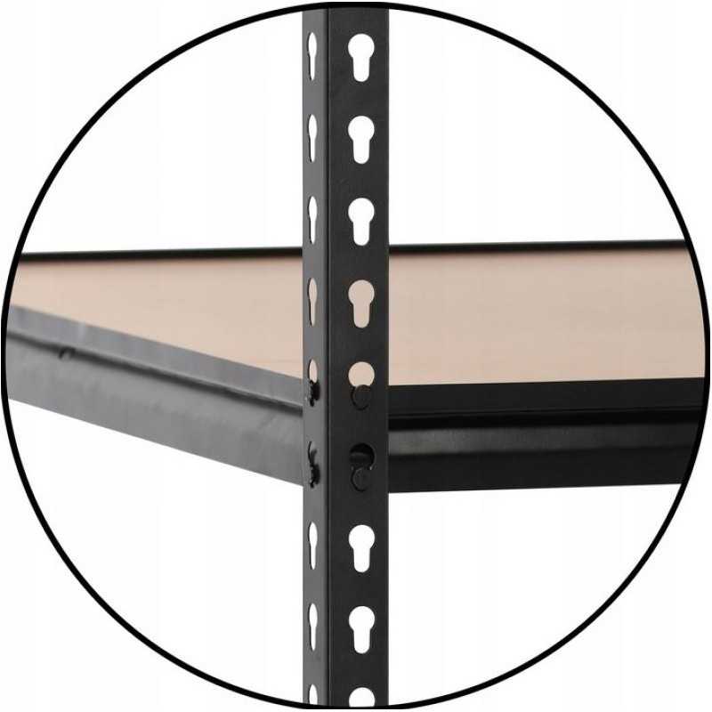 Ш shelf Extralink, 5-уровневый с ящиком 180x90x60 см 175 кг - Изображение 3