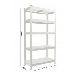 Prateleira Extralink, 5 Andares 180x90x30cm 175 kg - Imagem 4