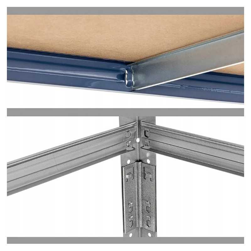 Estante Extralink, 5 Prateleiras 180x40x40cm 175 kg - Imagem 3