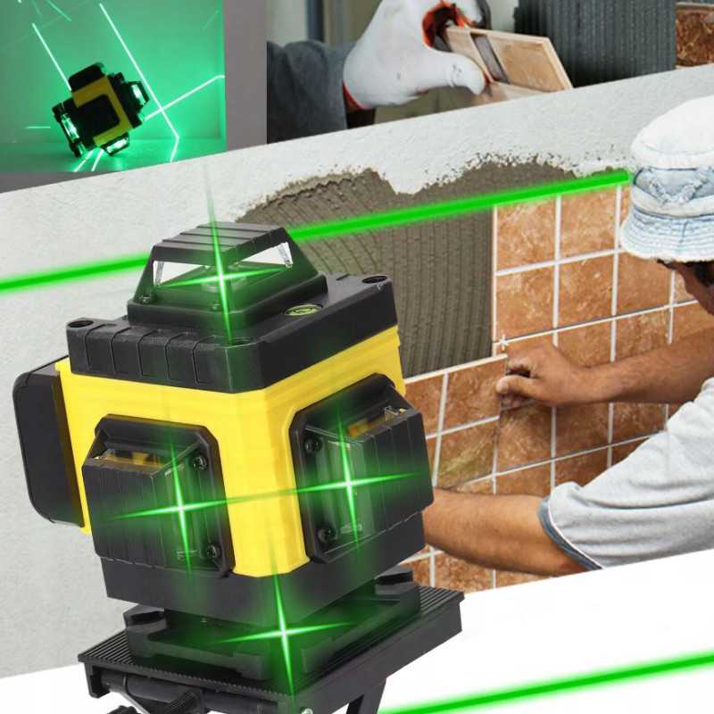 EXTRALINK POWERLINK POZIOMICA LASEROWA KRZYŻOWA PŁASZCZYZNOWA LASER 4D - Immagine 3
