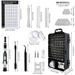 Conjunto de Chaves de Precisão Extralink, Chaves Torx 120 em 1 - Imagem 5