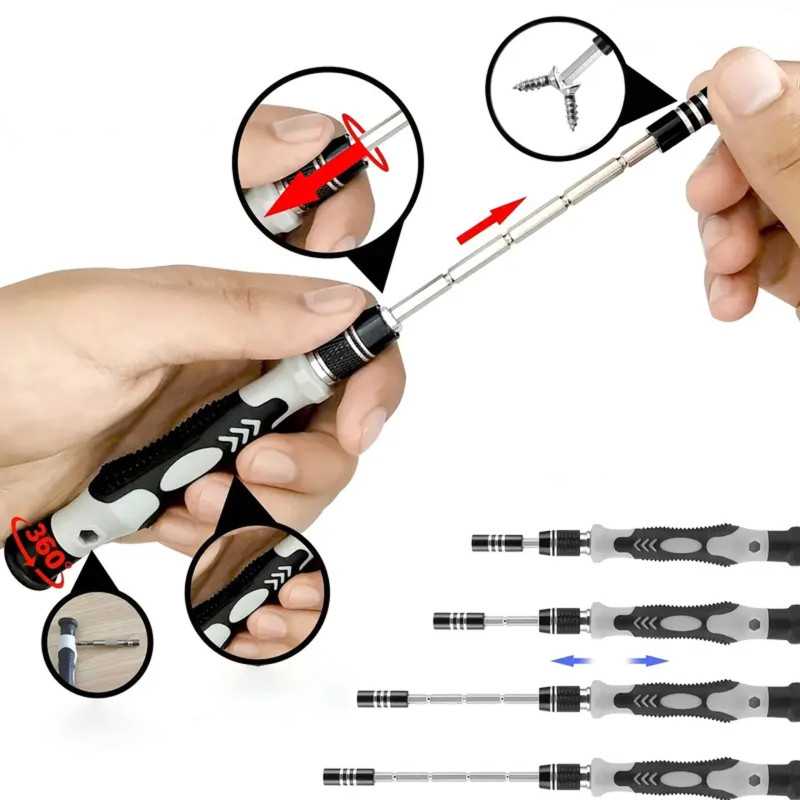 Extralink Precision Screwdriver Set, 118 in 1 Torx Screwdrivers and Precision Tools - Image 5