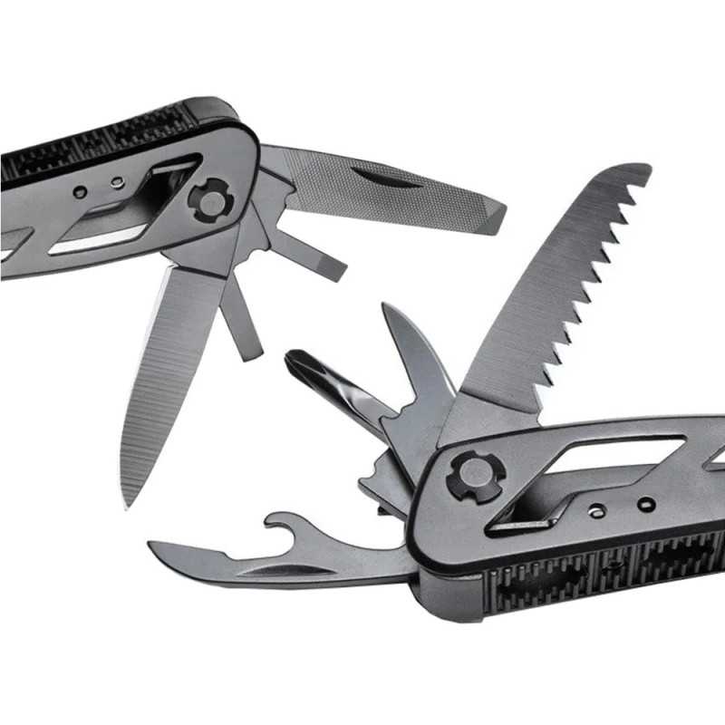 Extralink | Multitool | scyzoryk, 20w1, z etui, czarny - Zdjęcie 2