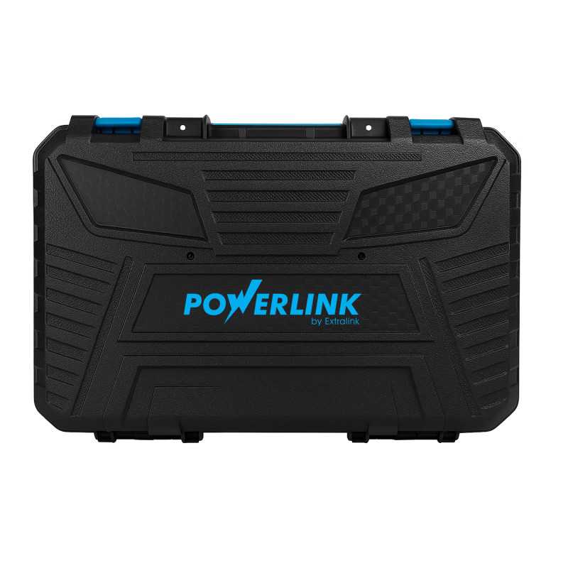 EXTRALINK POWERLINK AKUMULATOROWA WIERTARKO-WKRĘTARKA UDAR Z RĄCZKĄ PWL-06 13MM 20V 2X4AH - Imagen 5