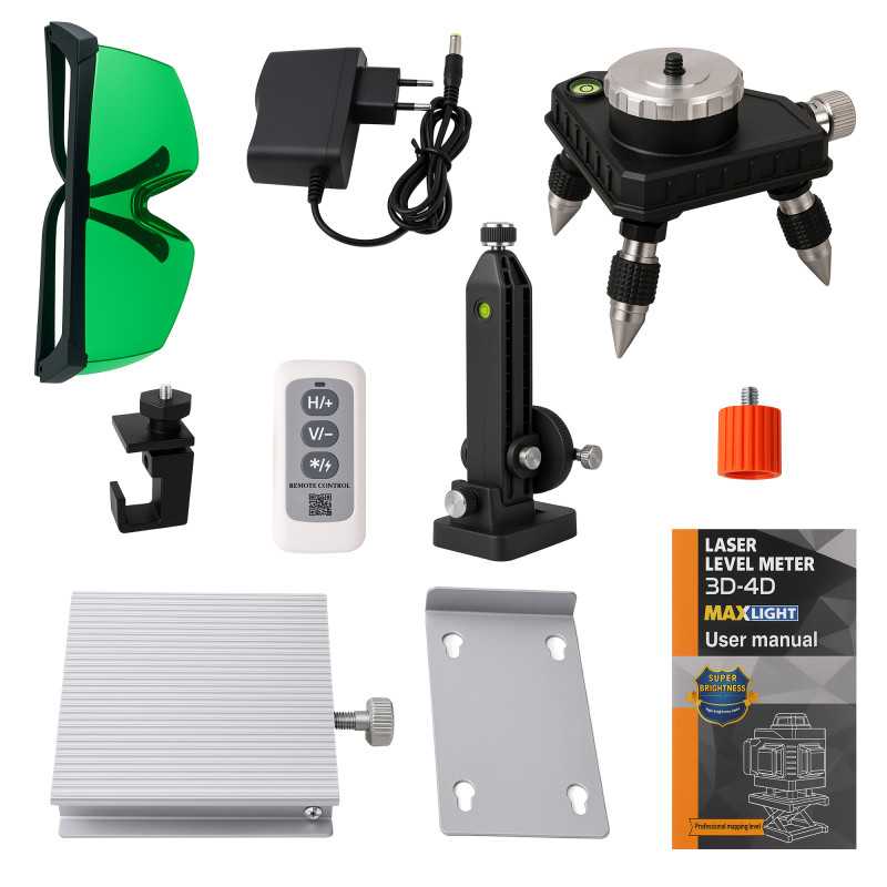 EXTRALINK POWERLINK POZIOMICA LASEROWA 4D/16LINE 100M PWL-4D23WF - Imagen 9