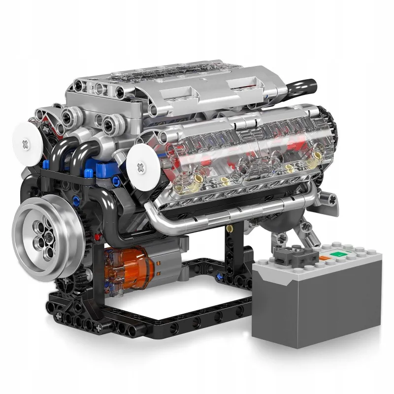 MOULD KING - V8 ENGINE | SET 10088S - 552 PCS - Obrázek 3