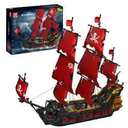 MOULD KING - QUEEN PIRATE SHIP | SET 13109S - 3251 PCS