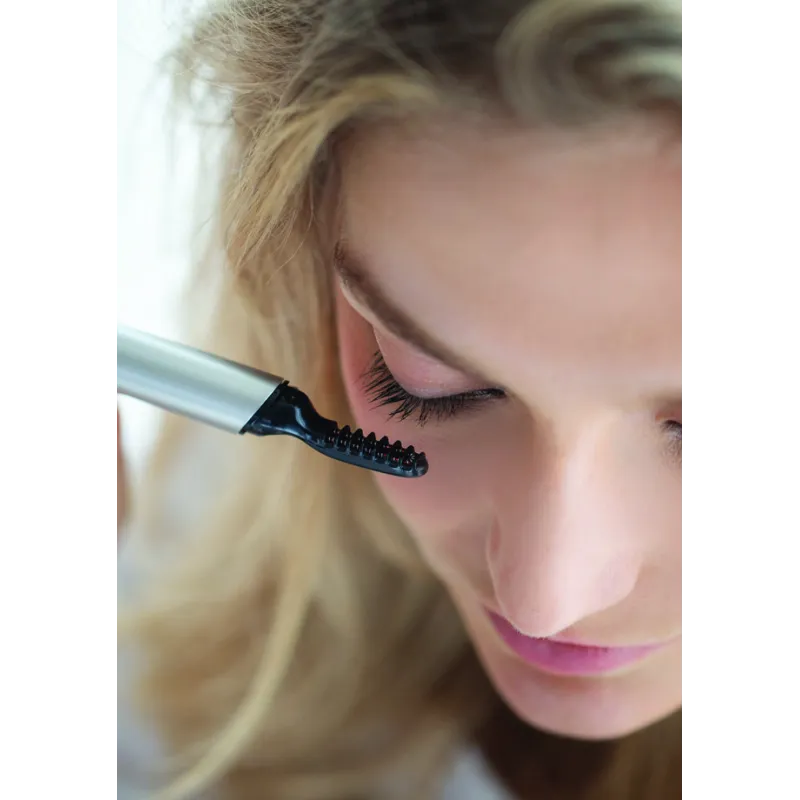 DIXIX Eyelash Curler EC-309P Niebieski srebrny Elektryczna zalotka do rzęs EU
