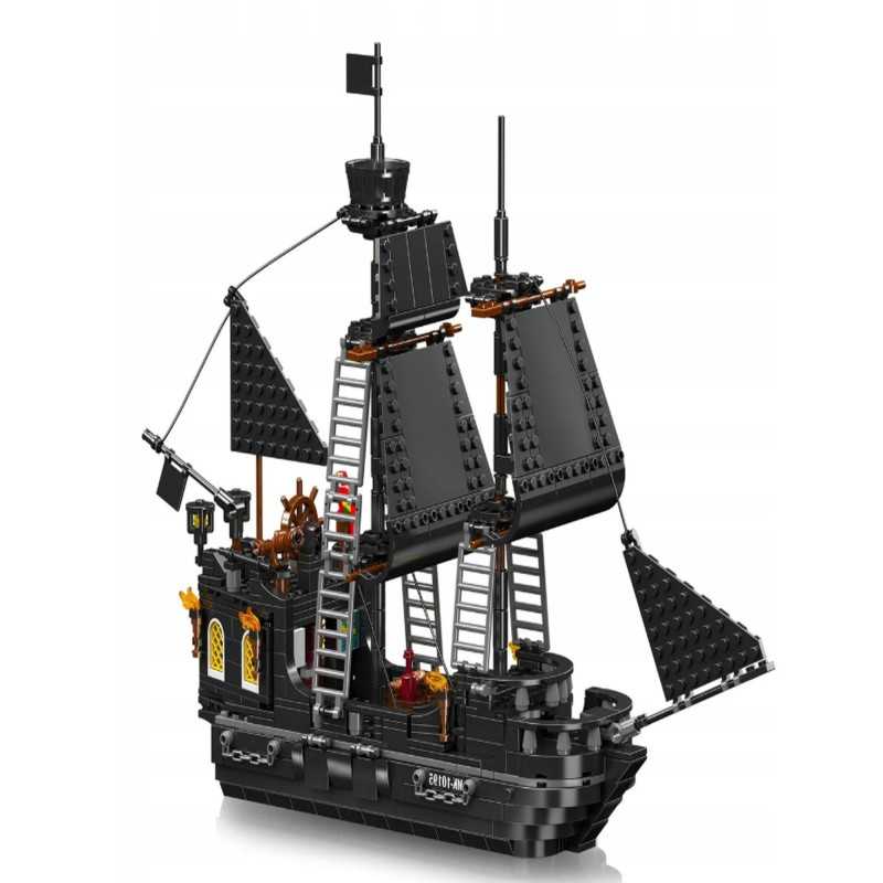 MOULD KING - BLACK PEARL PIRATE SHIP | SET 10195 - 932 PCS - Image 3