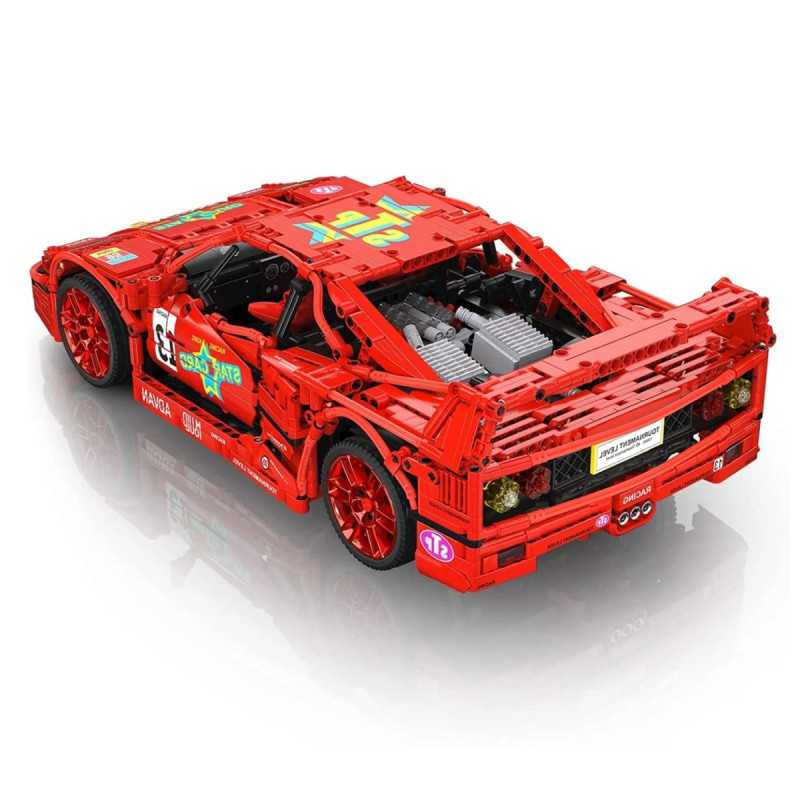 MOULD KING - F40 RACE CAR | SET 13095 - 2688 PCS - Imagem 2