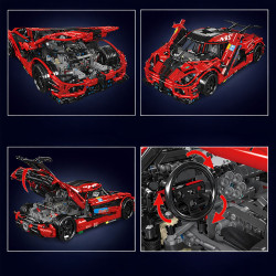 MOULD KING - KEONIGESGG HYPERCAR | SET 13121 - 3063 PCS - Obrázek 2