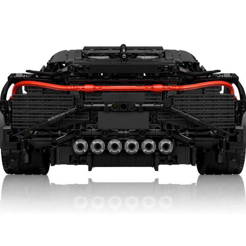MOULD KING - LA VOITURE NOIRE | SET 13163S - 4800 PCS - Imagem 3