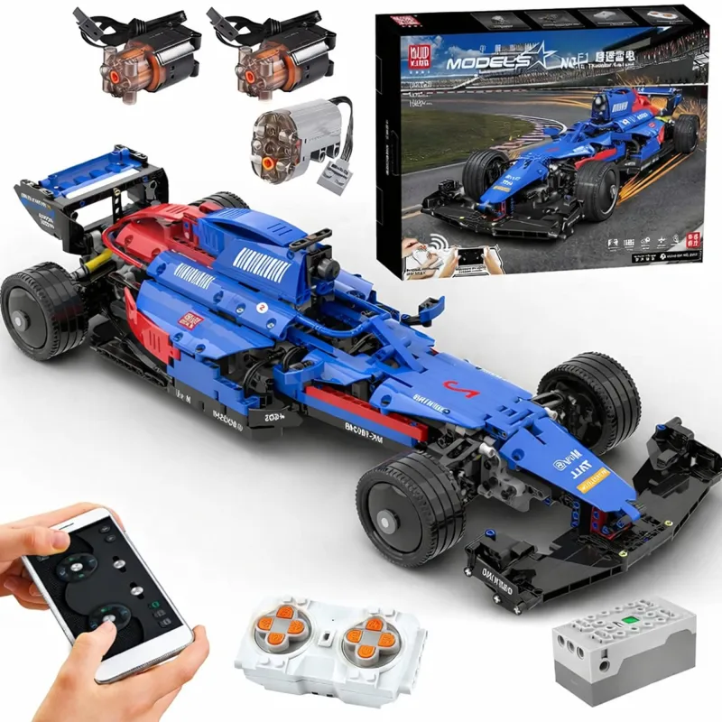 MOULD KING - FORMULA RACE CAR | SET 18024B - 1065 PCS - Imagem 2