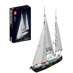 MOULD KING - MODERN TWIN-MASTED SAILBOAT | SET 10194 -...