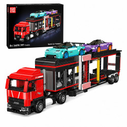 MOULD KING 24078 - SPORTS CAR TRANSPORTER TRUCK BUILDING...
