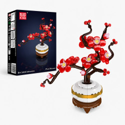 MOULD KING 24120 PLUM BLOSSOM BOTANICAL BUILDING SET |...
