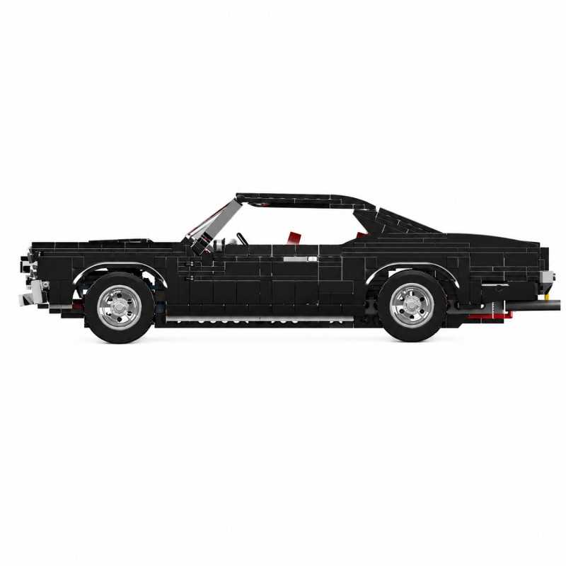 MOULD KING 10199 GTO CLASSIC MUSCLE CAR MODEL BUILDING SET | 1,563 PCS - Imagem 2