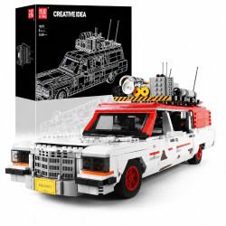 MOULD KING 10071 GHOST HUNTER BUS MODEL BUILDING SET |...