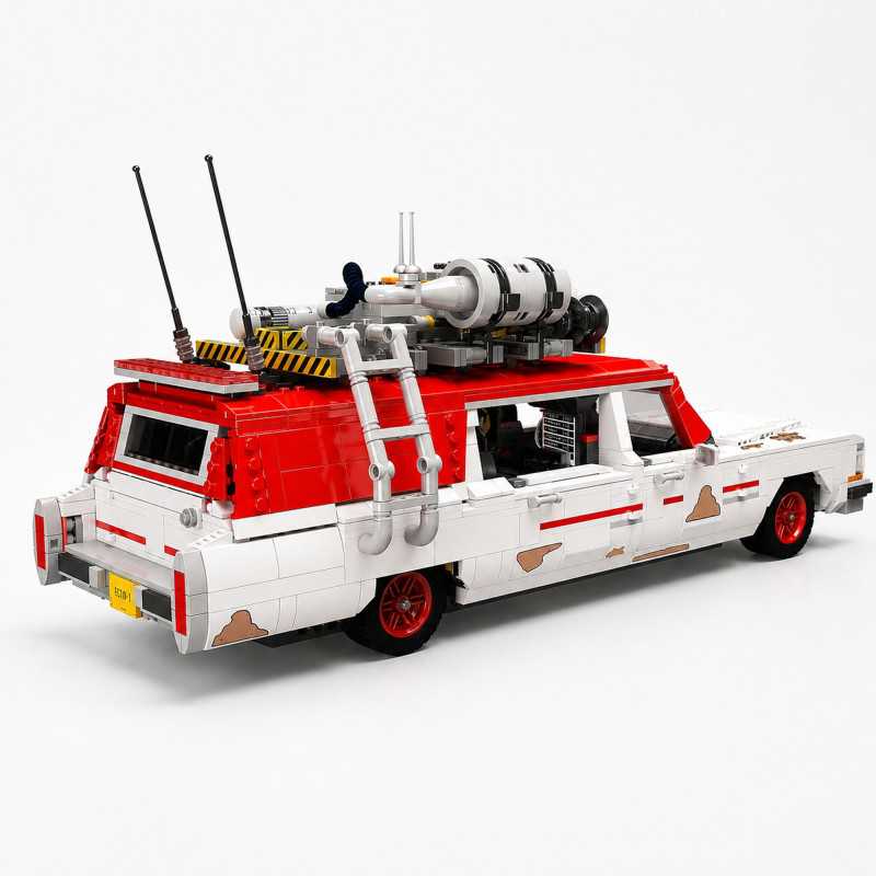 MOULD KING 10071 GHOST HUNTER BUS MODEL BUILDING SET | 2,468 PCS - Изображение 2