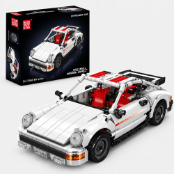 MOULD KING 15063 911 PULL-BACK SPORTS CAR BUILDING SET |...