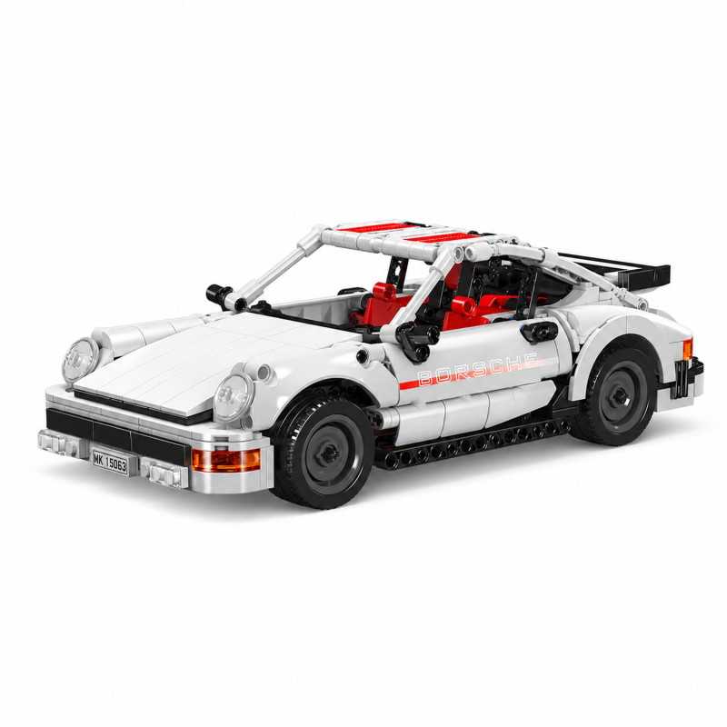MOULD KING 15063 911 PULL-BACK SPORTS CAR BUILDING SET | 824 PCS - Obrázek 2