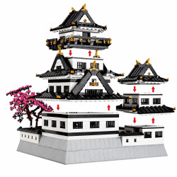 MOULD KING 22006 HIMEJI-JO CASTLE BUILDING MODEL SET | 3,086 PCS - Imagem 2