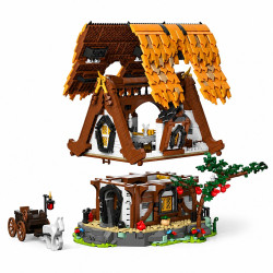 MOULD KING 16054 MEDIEVAL WORLD LOG CABIN BUILDING SET | 2,192 PCS - Imagem 2
