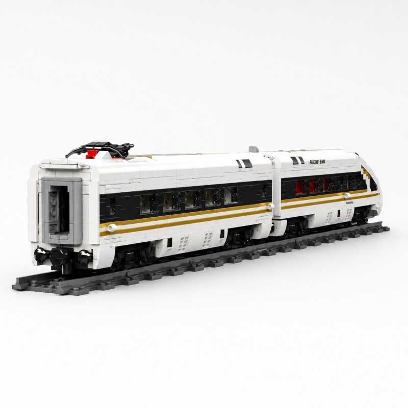 MOULD KING 12015 FUXING EMU HIGH-SPEED TRAIN BUILDING SET | 2,117 PCS - Изображение 3
