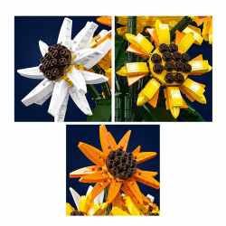MOULD KING 24111 SUNFLOWER POTTED BUILDING SET | 854 PCS - Изображение 3