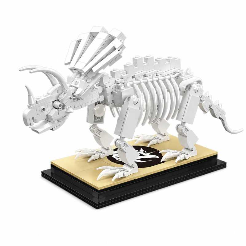 Mould King Triceratops Dinosaur Fossil 29006 | Zestaw klocków | 397 elementów - Zdjęcie 2