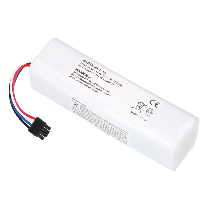 Dreame Bateria, akumulator do odkurzacza F9/D9/D9 PRO/D9 Max/L10 Pro Robot/Xiaomi 1T 14.4V 5200mAh