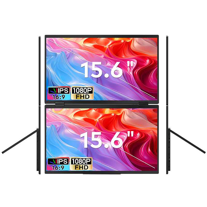 Extralink Smart Life T01 15.6" | Przenośne monitory do laptopa | 2 monitory, IPS - Zdjęcie 3