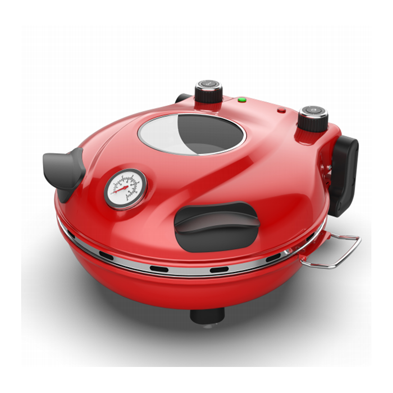 EXTRALINK HOME PIEC DO PIZZY Z OKIENKIEM, TERMOMETREM PIZZA OVEN 1200W INFERNO - Imagen 2