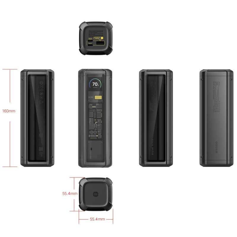 Xiaomi 212W Hypercharge Power Bank 25000mAh | Powerbank | 25000mAh - Obrázek 3