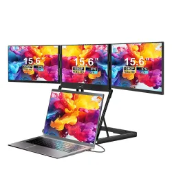 EXTRALINK SMART LIFE 15.6" 3-SCREEN MONITOR FOR LAPTOPS...
