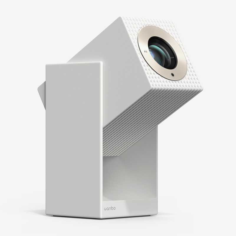 Wanbo Cube 2 Pro Blanco | Proyector | 500 ANSI, Android TV 11, Gimbal - Imagen 2