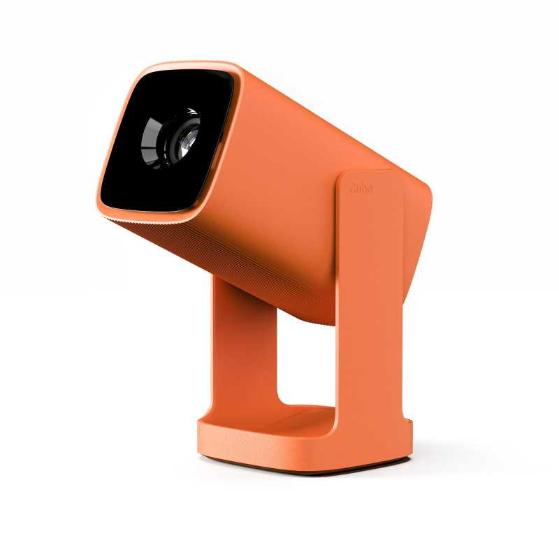 Wanbo Cube 1 Oranžový | Projektor | 720p, 200 ISO Lumen, Android TV 11 - Obrázek 2