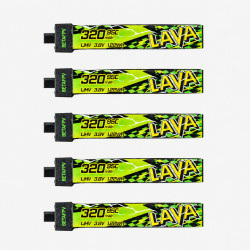 AKUMULATOR DO DRON BETAFPV LAVA II 1S BATTERY 320MAH 95C (5SZT.) - Imagen 3