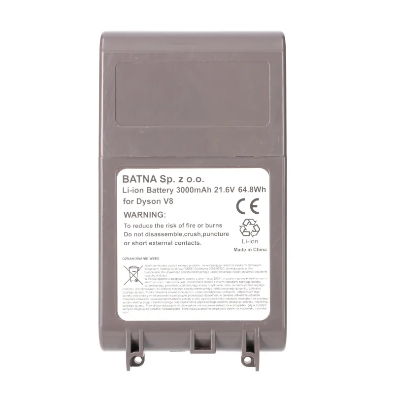 Dyson Bateria, akumulator do odkurzacza V8 21.6V 3000mAh