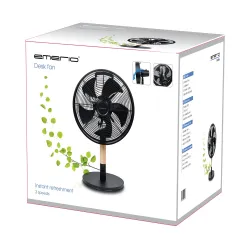 Emerio FN-114499.2 Černá Stolní ventilátor 30 cm, 3 nastavení rychlosti