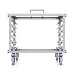 Ubiquiti U-Rack-6U-TL | Rack mobilního stojanu | 6U, s 24portovým patch panelem - Obrázek 3