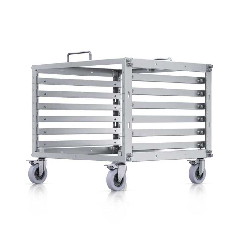Ubiquiti U-Rack-6U-TL | Telaio Rack mobile | 6U, con pannello patch a 24 porte - Immagine 4